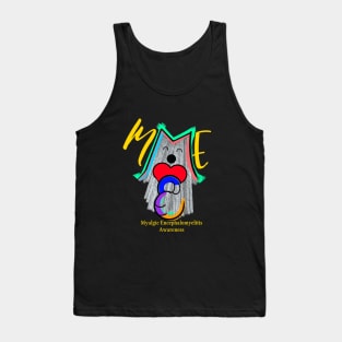 ME RAINBOW MYALGIC ENCEPHALOMYELITIS CFS AWARENESS CHRONIC ILLNESS Tank Top